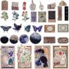 160 Pieces Washi Stickers Set Moon Stickers Vintage Astronomy Stickers Galaxy Moon Planets Decorative Stickers Retro Floral Stickers Butterfly Stickers for DIY Crafts Arts Scrapbook Journal Album steampunk buy now online