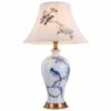 Ceramic Desk Lamp,New Chinese Classical Creative Personality Retro Table Lamp,Bedside Lamp in Living Room,Study and Home Bedroom steampunk buy now online