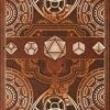 RPG Journal: Mixed paper: Ruled, graph, hex: For role playing gamers: Notes, tracking, mapping, terrain plans: Brown steampunk mech style cover steampunk buy now online