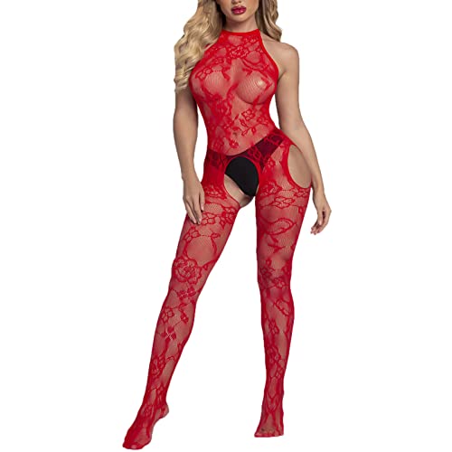 Sissy Lingerie Set Women Fishnet Stockings Babydoll Teddy Exotic Suspender Belt Garter Sexy Teddy Babydoll Date Club Wearing Sleepwear Nightie Costumes for Women steampunk buy now online
