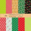 ASTARON 45 Sheets Christmas Pattern Paper Set 21 x 28cm Decorative Paper for Card Making Craft Scrapbook Decoration, 10 Styles steampunk buy now online