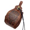 Medieval Faux Leather Drawstring Pouch Portable Belt LARP Waist Bag Viking Renaissance Cosplay Costume Purse Steampunk Dice Bag for Men Women (C) steampunk buy now online