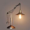 Desk Lamp Creative Retro Industrial Table Lamp Bedroom Cafe Design Studio Antique Liftable Lamp Cover Desk Lamp,Bronze steampunk buy now online