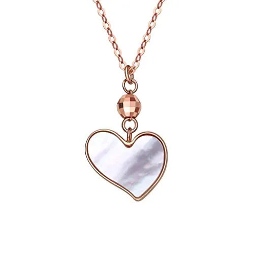 Necklaces for Women Girls 18k Gold Love Heart Necklace 17inch Women Charm Necklace Send Girlfriend A Birthday Gift Choker Necklaces steampunk buy now online