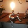 Guitar Lamp Steampunk Steel Pipe Robot Lamp Vintage Metal Microphone Robot Desk Lights Retro Robot Water Pipe Table Lamp Great Gift Idea for Guitar Fans steampunk buy now online