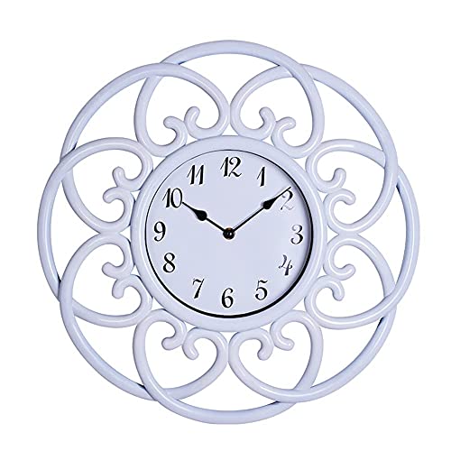 JRZTC 18 Inch Retro Wall Clock Decorative Wall Clocks Antique Vintage Decor Wall Clock Battery Operated Clock For Kitchen Living Room Bedroom steampunk buy now online
