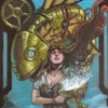 Steampunk Art Nouveau Tarot: 78 full col cards & instructions steampunk buy now online