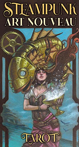 Steampunk Art Nouveau Tarot: 78 full col cards & instructions steampunk buy now online