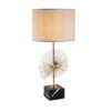 Postmodern Creative Metal Desk Lamp, Living Room Bedroom Study Decorative Lighting Marble Base Table Lamp steampunk buy now online