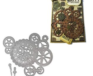 Steampunk Metal Die Cuts,Cutting Dies for Card Making Clearance,Embossing Dies for Scrapbooking, DIY Album Paper Cards Art Craft Decoration steampunk buy now online