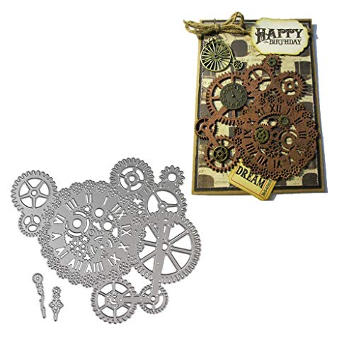 Steampunk Metal Die Cuts,Cutting Dies for Card Making Clearance,Embossing Dies for Scrapbooking, DIY Album Paper Cards Art Craft Decoration steampunk buy now online