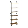 Industrial Pipe Shelving, 6-Tier Pipe Shelves Ladder Shelf, Modern Bookcase Wall Mount Bookshelf with Metal Frame, Book Shelves Wall Decor Wood Shelves for Home, Living Room, Office(23.6x9.8x78.8) steampunk buy now online Industrial Pipe Shelving, 6-Tier Pipe Shelves Ladder Shelf, Modern Bookcase Wall Mount Bookshelf with Metal Frame, Book Shelves Wall Decor Wood Shelves for Home, Living Room, Office(23.6x9.8x78.8) steampunk buy now online