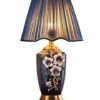 New Chinese Ceramic Enamel Desk Lamp,All Copper American Bedroom Bedside Lamp,Bedside Table,Living Room Decorative Table Lamp, steampunk buy now online
