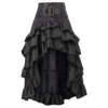 Ladies 50S Rock Gothic Leather Vintage Irregular Cupcake Ankle Fashion Basic Long Skirt Middle Ages Steampunk Gothic Plus Size Irregular Rockabilly Frilly Skirts Petticoat Schwarz steampunk buy now online Ladies 50S Rock Gothic Leather Vintage Irregular Cupcake Ankle Fashion Basic Long Skirt Middle Ages Steampunk Gothic Plus Size Irregular Rockabilly Frilly Skirts Petticoat Schwarz steampunk buy now online