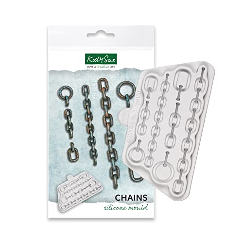 Katy Sue Chains Silicone Mould for Cake Decorating & Crafts steampunk buy now online