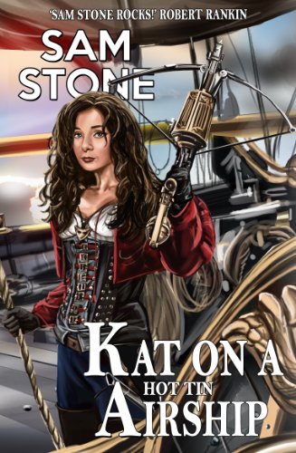 Kat on a Hot Tin Airship (Kat Lightfoot Mysteries Book 2) steampunk buy now online
