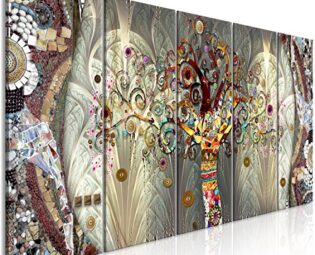 murando Canvas Wall Art Gustav Klimt 225x90 cm/ 89"x36" 5 pieces Non-woven Canvas Prints Image Framed Artwork Painting Picture Photo Home Decoration Tree Stones Art l-A-0032-b-m steampunk buy now online