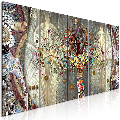 murando Canvas Wall Art Gustav Klimt 225x90 cm/ 89"x36" 5 pieces Non-woven Canvas Prints Image Framed Artwork Painting Picture Photo Home Decoration Tree Stones Art l-A-0032-b-m steampunk buy now online