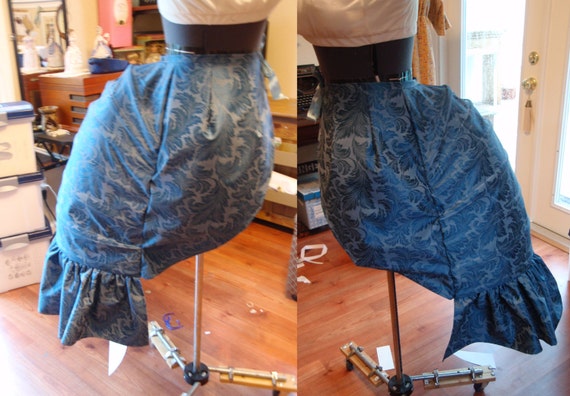 1880s Victorian Lobster Bustle. Custom. Any Size. Fabric Options by TheAntiqueSewist steampunk buy now online