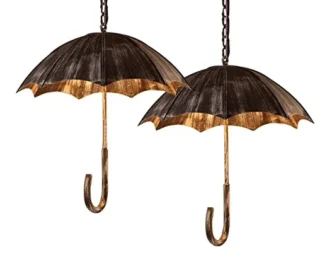 YDHNB Industrial Lighting Fixtures 5-Heads, Umbrella shape Chandelier Ceiling, Steampunk Farmhouse Chandelier Lighting Pendant Hanging for Kitchen Island Restaurants steampunk buy now online