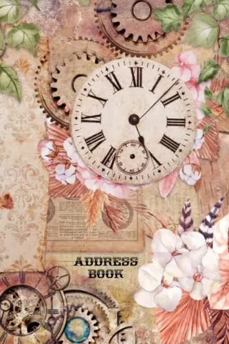 Steampunk Address Book: Birthday Card Address Book Gift for Steampunk Lovers 12 Years Keep Track of Sending and Receiving Birthday Cards - Edition 1 steampunk buy now online