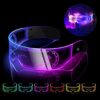 LED Light Up Glasses, Cyberpunk Luminous Neon Glasses, 7 Colors Rechargeable Party Glasses for Cosplay, Fancy Dress Costume Funny Shine Glasses Festival Outfits for Kids and Adult - Party Favor steampunk buy now online