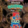 Steampunk Themed Coloring Book For Kids steampunk buy now online