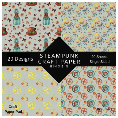 Steampunk Craft Paper Pad steampunk buy now online