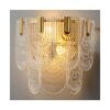TASGK Vintage Indoor Wall Light Modern, Retro Metal All Brass Wall Sconce Lamp, Antique Creative Rural Glass Shade Wall Lamp for Living Room Bedroom Dining Room steampunk buy now online