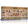 KLVOS Motivational Ancient Egypt Wall Art Ancient Egyptian Pharaoh and Temple History Culture Picture Prints African Safari Canvas Decor for Classroom Office Guest Room Modern Home Decoration 20"x40" steampunk buy now online