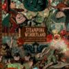 Steampunk Wonderland: 40 pages of Steampunk vintage Alice in Wonderland scrapbook paper supplies and ephemera steampunk buy now online