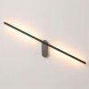 Wall Light Indoor Nordic Simple Creative LED 12w Warm Light Energy Saving 360° Free Rotation Black Aluminum Long Strip Wall Lamp for Living Room Bedroom Bedside Lamp Restaurant Corridor steampunk buy now online
