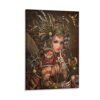 Steampunk Robot Woman Canvas Art Poster And Wall Art Picture Print Modern Family Bedroom Decor Posters 08x12inch(20x30cm) steampunk buy now online