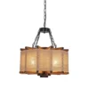 JIUFACAI Retro Hemp Rope Chandelier Vintage Ceiling Pendant Light Fitting Rope Chandelier, Retro Steampunk Ceiling Pendant Light Personalized Solid Wood Lamps steampunk buy now online