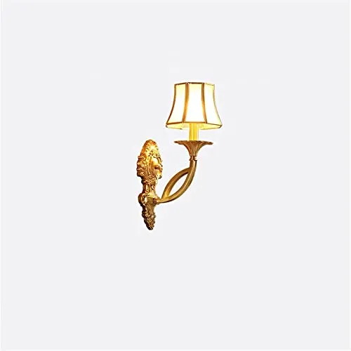 AMOZ European Wall Light Modern Wall Sconces Indoor Lights Lamp E14 European Style Lamp All Copper Indus Room Corridor Staircase Lounge Door Balcony Color Without steampunk buy now online