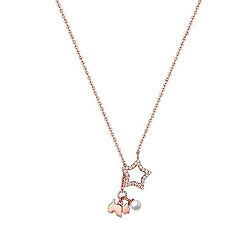 Necklaces for Women Girls 925 Sterling Silver Cute Animal Star Pendant Necklace Chain 18-20inch Women Girls Birthday Gift Jewelry Choker Necklaces steampunk buy now online