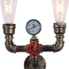 Industrial Wall Lights 2 Flame Vintage Steampunk Metal Water Pipe Wall Lamps Restaurant Bar Sconce Mounted Lights Wall Mount Lamp Lighting Fixtures Edison Industrial Vintage Modern Create for Warehous steampunk buy now online