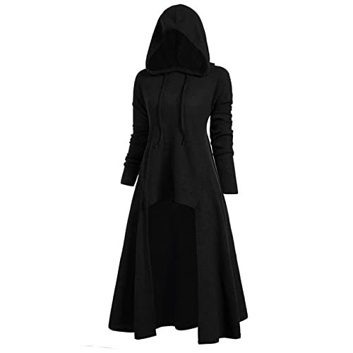 Gothic Overcoats for Women A-Black steampunk buy now online