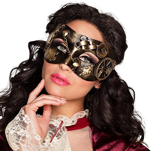 Boland 10116593 Steampunk Rotismo Eye Mask One Size steampunk buy now online