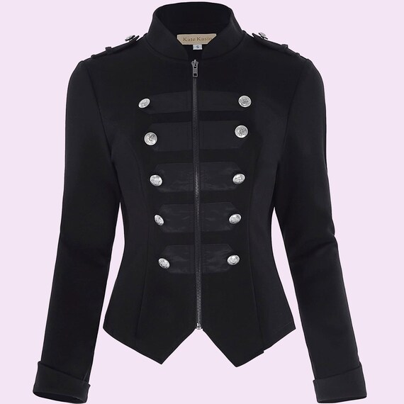 Ladies Victorian Steampunk Coat,Ladies Gothic Fashion Coat by FashionpointGB steampunk buy now online