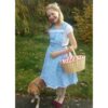 Upcycled Steampunk Clothing - Dorothy Costume - Wizard of Oz, Upcycled Blue Gingham Apron, Youth/Ladies S/XS by enduredesigns steampunk buy now online