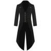 Mens Jackets, SHOBDW Men's Womens Long Tops Windbreaker Retro Steampunk Tailcoat Gothic Frock Uniform Party Carnival Costume Cosplay Outwear Coat Costume (34, Black) steampunk buy now online