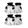 SOIMISS Lolita Floral Lace Wrist Cuffs Lace Cuffs Fake Hand Sleeves Lace Gloves Ruffled Accessories Women 2 pairs steampunk buy now online