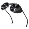 Retro Round Polarized Steampunk Sunglasses Men Women Side Shield Goggles Gothic S92-ADVANCED POLARIZED, Black Frame Black Polarized Lens, M steampunk buy now online Retro Round Polarized Steampunk Sunglasses Men Women Side Shield Goggles Gothic S92-ADVANCED POLARIZED, Black Frame Black Polarized Lens, M steampunk buy now online
