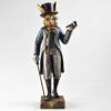 Fiesta Studios Rabbit with Pipe Statue Vintage Clothing Style Unique Novelty Decor Steampunk Fantasy Dapper Animals H28cm steampunk buy now online
