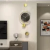 JRZTC Large Metal Wall Clocks Decorative Clock With Silent Movement Modern Wall Clock Art For Living Room, Bedroom, Office Decor steampunk buy now online
