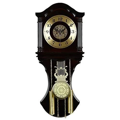 Spacmirrors Clock Wall Clock,Pocket Watch Clock Living Room Poster Wall Clock European Retro Clock Swing Creative Large Wooden Clock 20 Inches steampunk buy now online