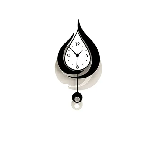 Kitchen Wall Clocks Creative Personality Wall Clock Mute Modern Design Living Room Fashion Acrylic Minimalist Trend Clock Farmhouse Wall Decor steampunk buy now online