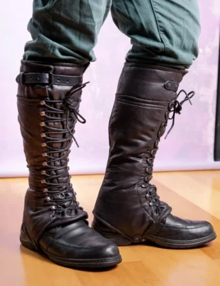 Spats in gothic and Victorian style to wear over the shoes , practical very real look. by AparatosHandmade steampunk buy now online