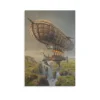 FENGDIAN Zeppelin Steampunk Poster1 Wall Art Poster Scroll Canvas Painting Picture Living Room Decor Home 20x30inch(50x75cm) steampunk buy now online